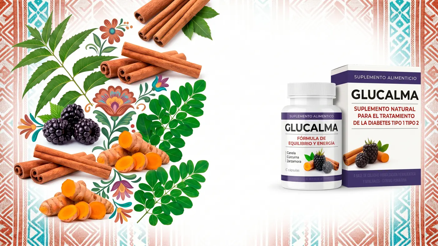 Seis ingredientes naturales de Glucalma