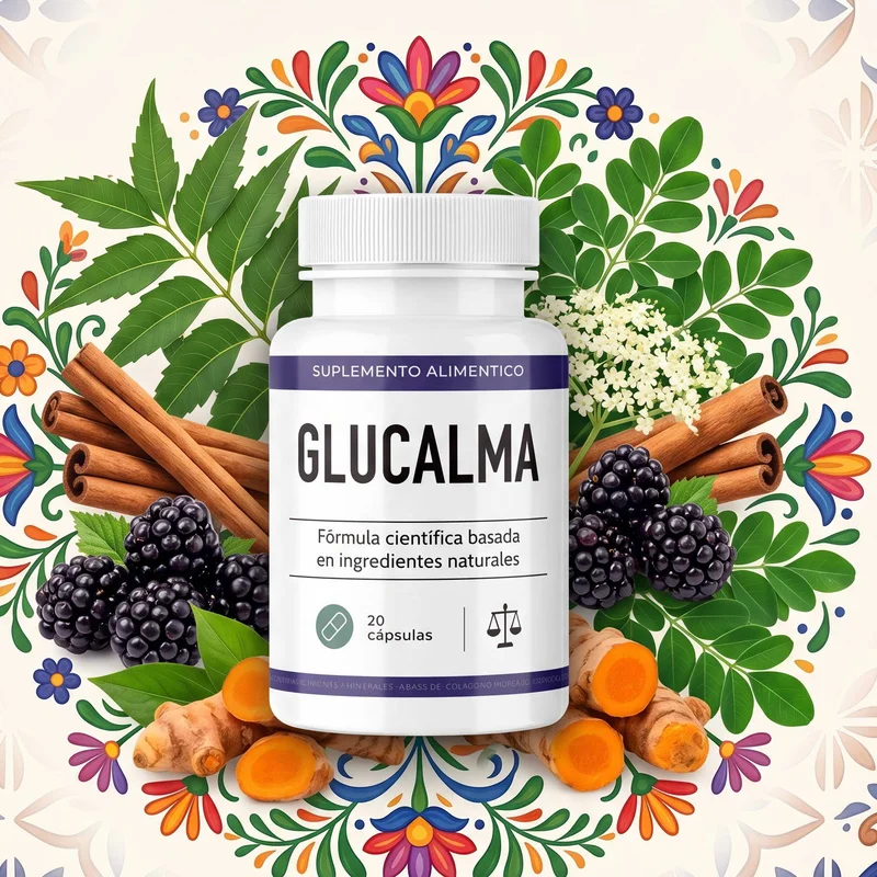 Glucalma cápsulas - frasco con 20 cápsulas